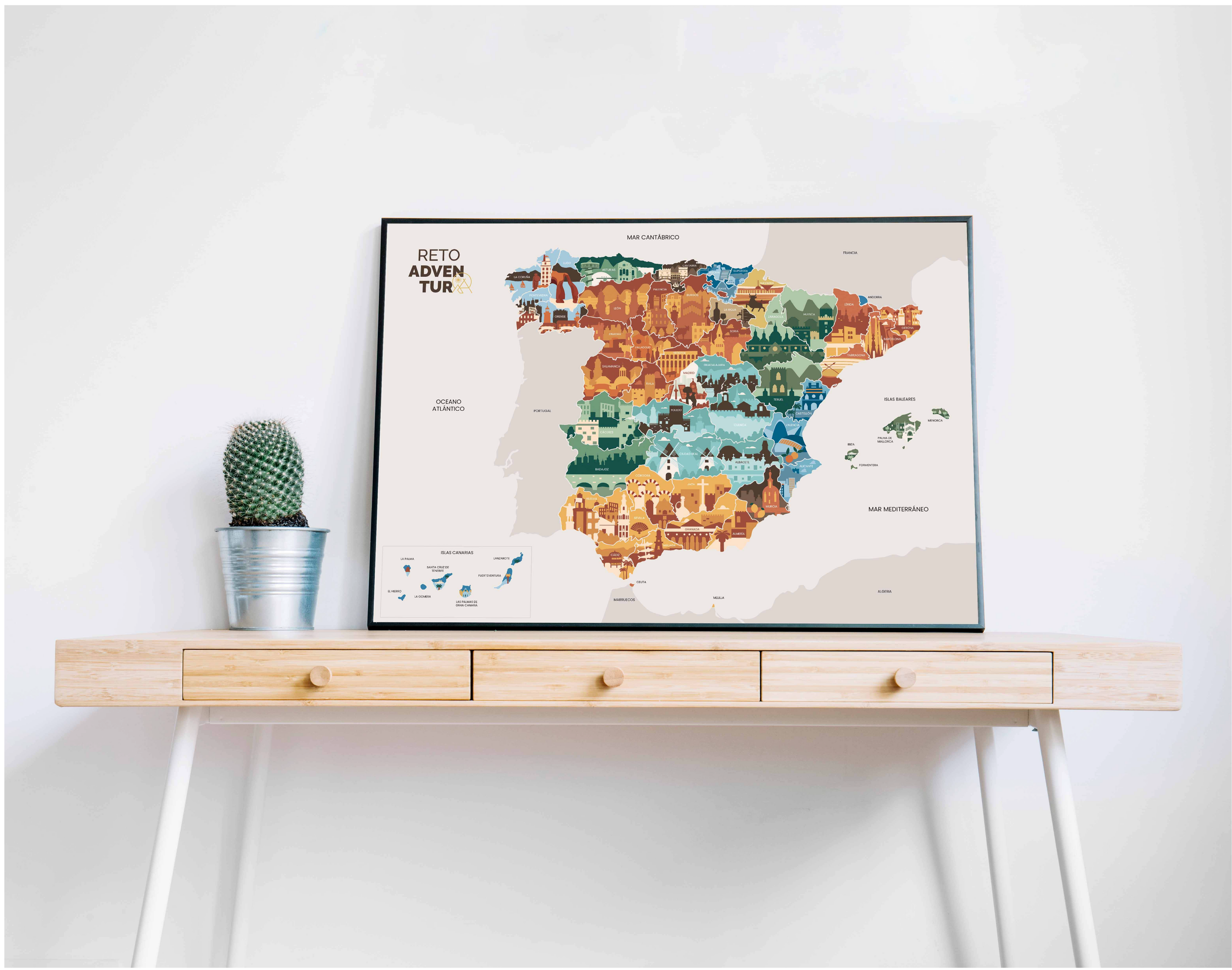 Pack Viajes: Libro Viajes + Mapa Mundi + Mapa España