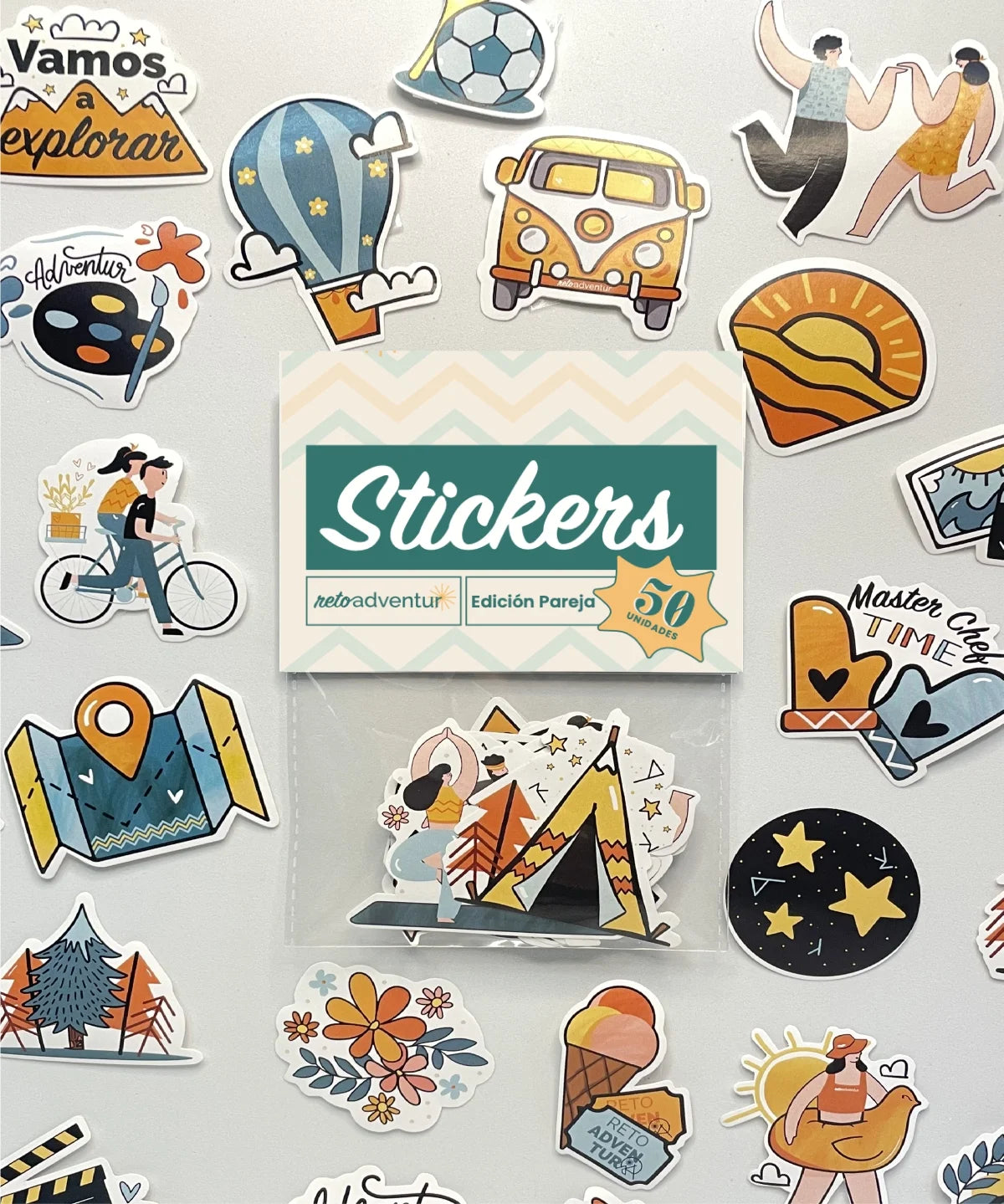 50 stickers | Edición parejas